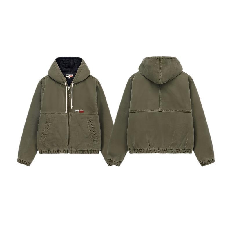 【ステューシー】WORK JACKET INSULATED CANVASインサレーテッドキャンバスワークジャケット