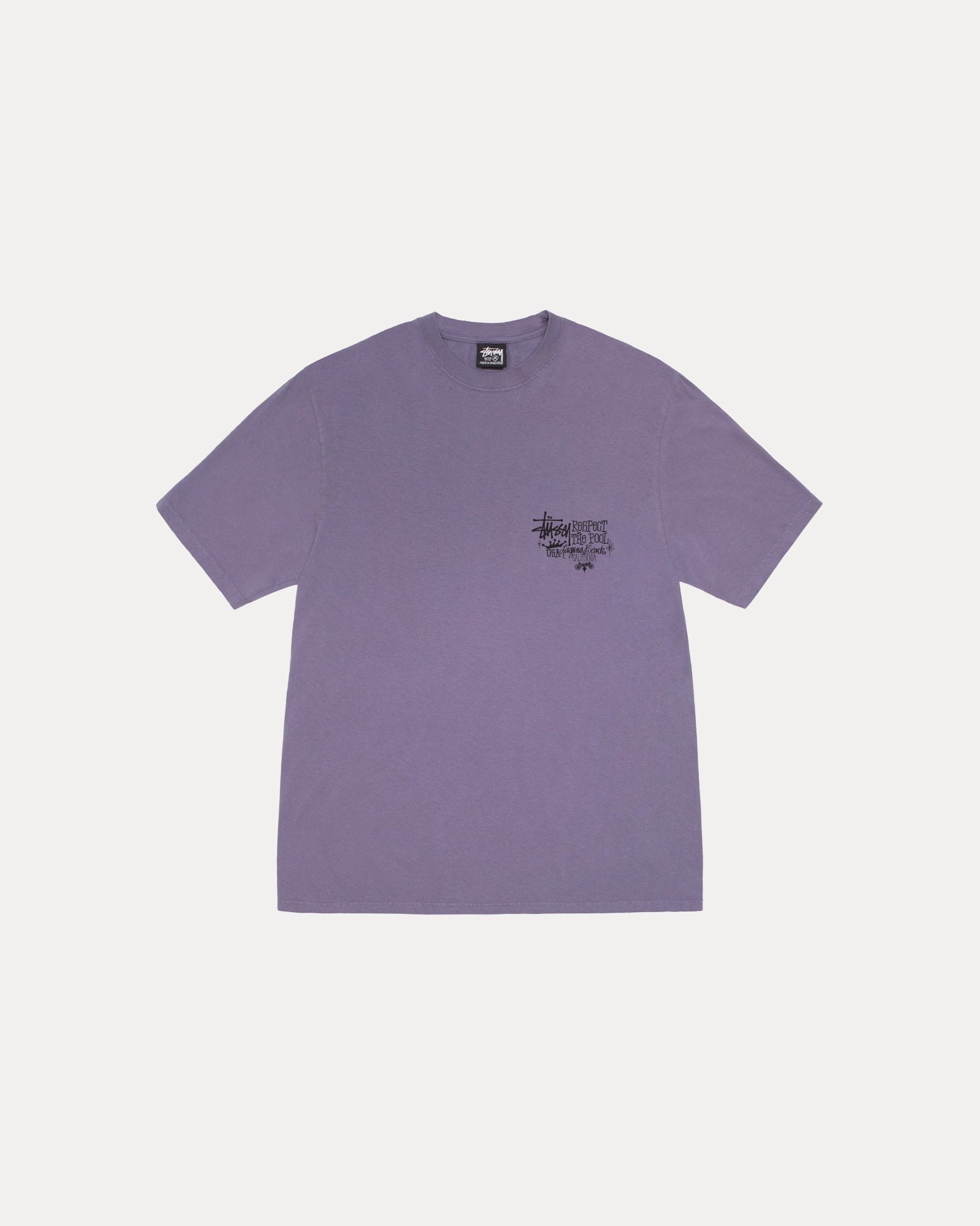 【ステューシー】25ss RESPECT THE POOL TEE PIGMENT DYED