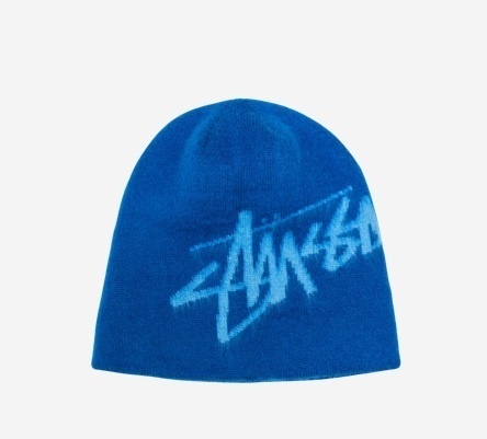 【ステューシー】 Brushed Out Stock Skullcap Beanie