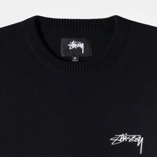 【ステューシー】CARE LABEL SWEATER