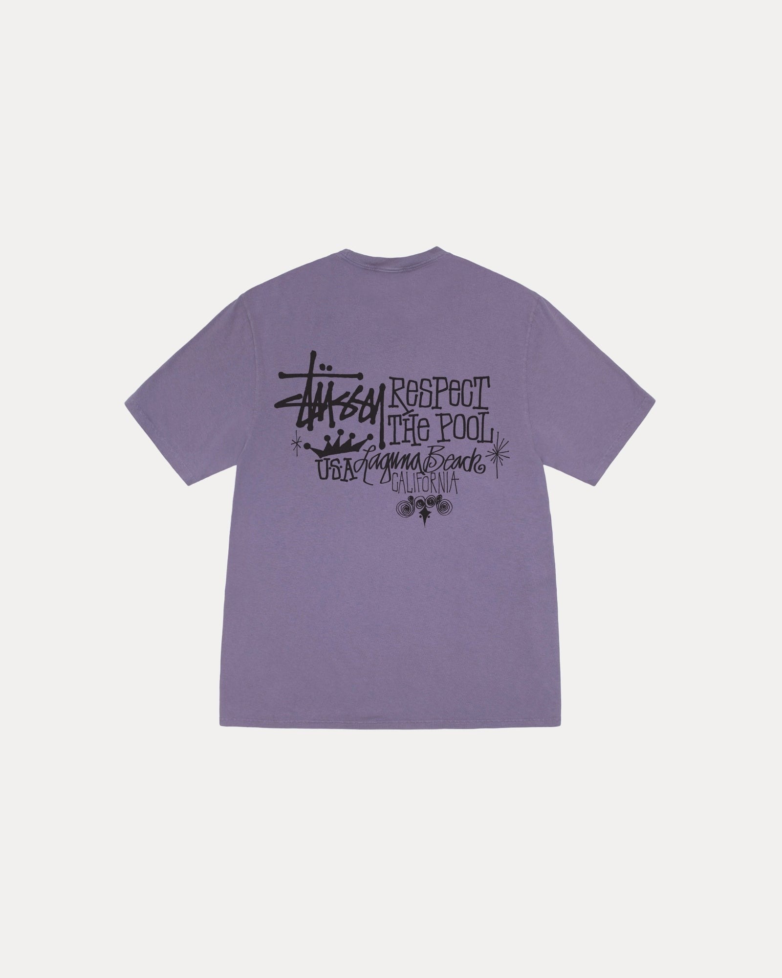 【ステューシー】25ss RESPECT THE POOL TEE PIGMENT DYED