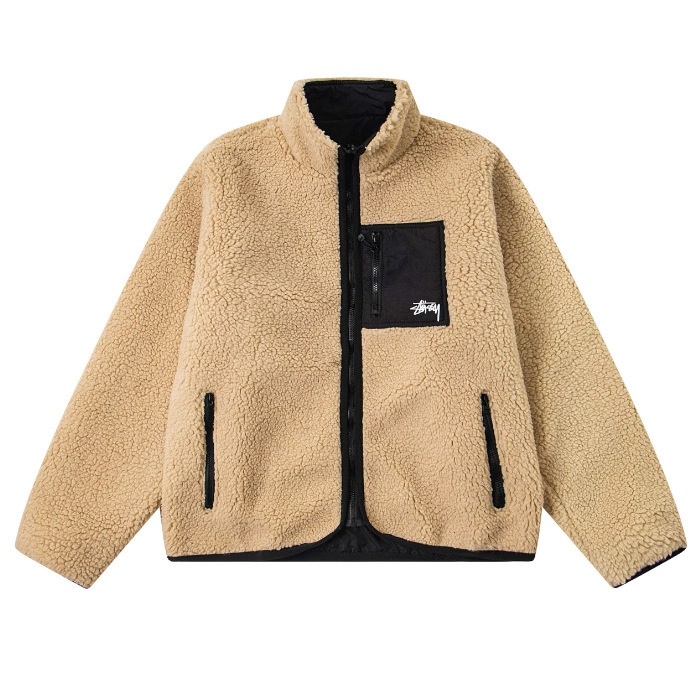 ステューシーSHERPA REVERSIBLE JACKE リバーシブルジャケット