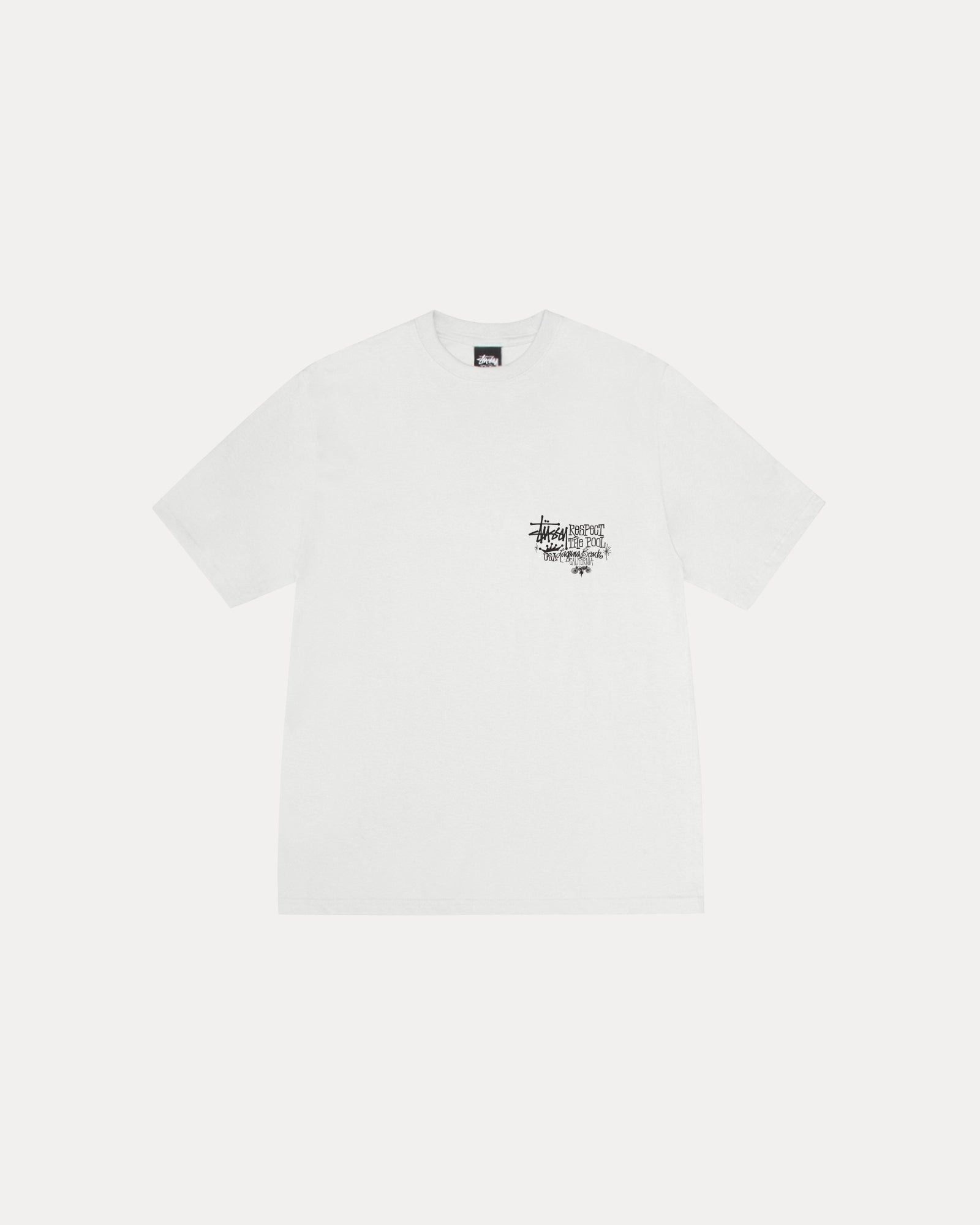【ステューシー】25ss RESPECT THE POOL TEE PIGMENT DYED