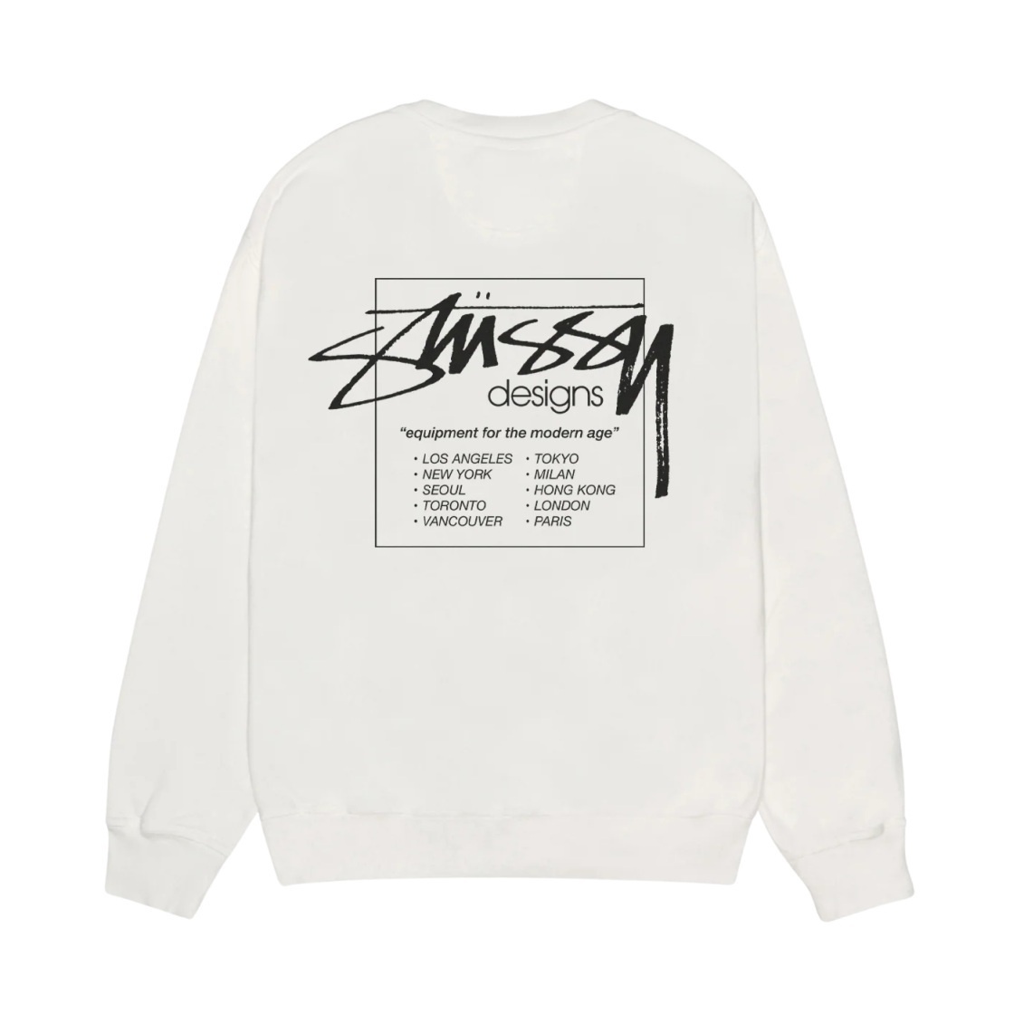 ステューシーMODERN AGE CREW PIGMENT DYED トレーナー