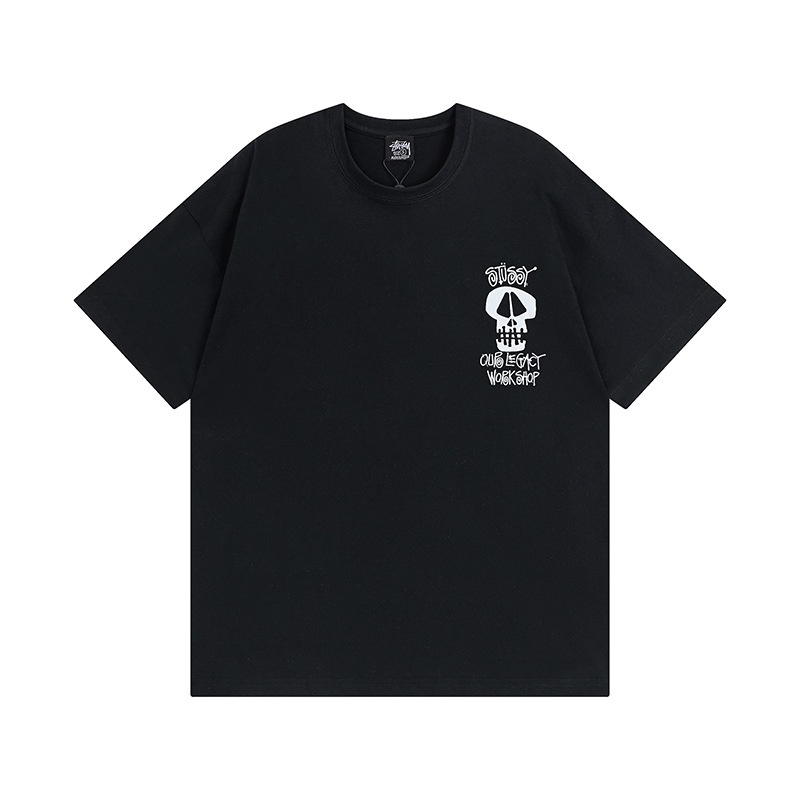 【ステューシー】X OUR LEGACY WORK SHOP SURF SKULL PIGMENT DYED TEE