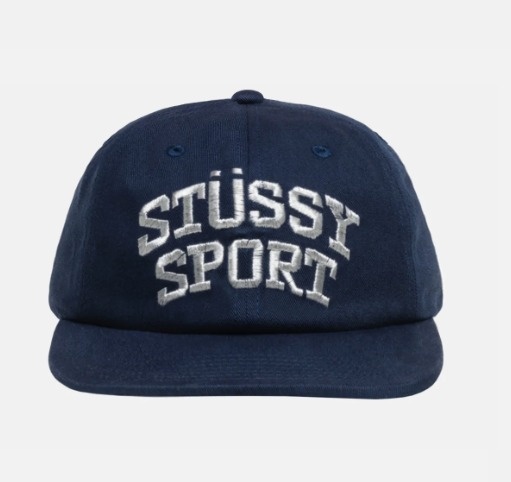 【ステューシー】MID DEPTH ステューシー SPORT SNAPBACK ロゴキャップ
