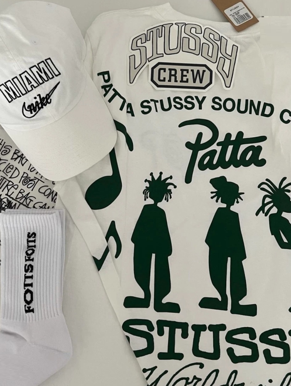 【ステューシー x Patta】Sound Connection T-Shirt