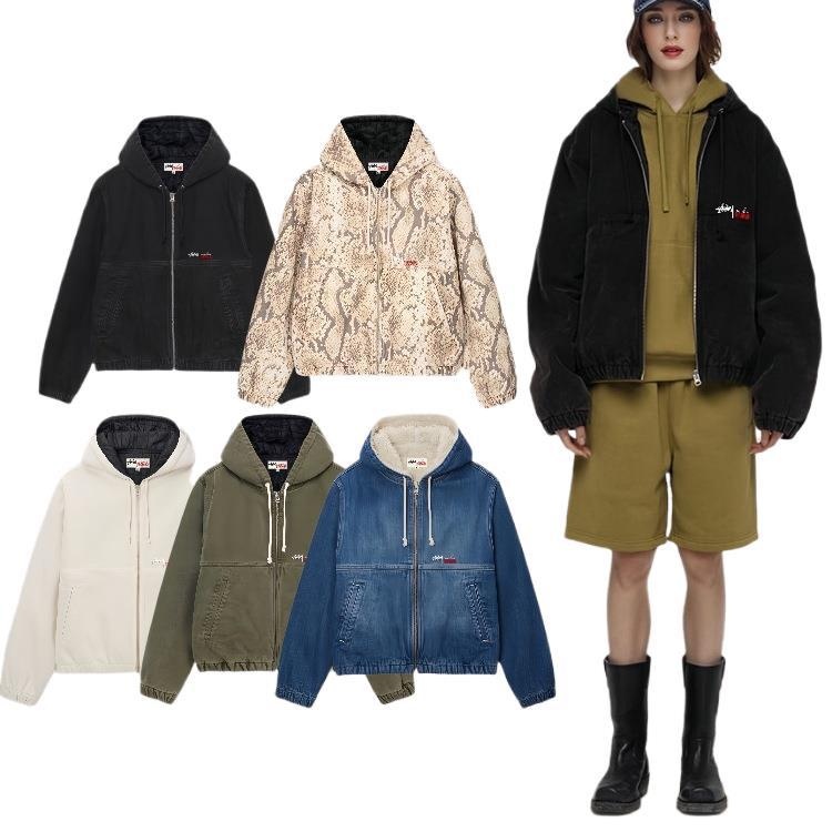 【ステューシー】WORK JACKET INSULATED CANVASインサレーテッドキャンバスワークジャケット