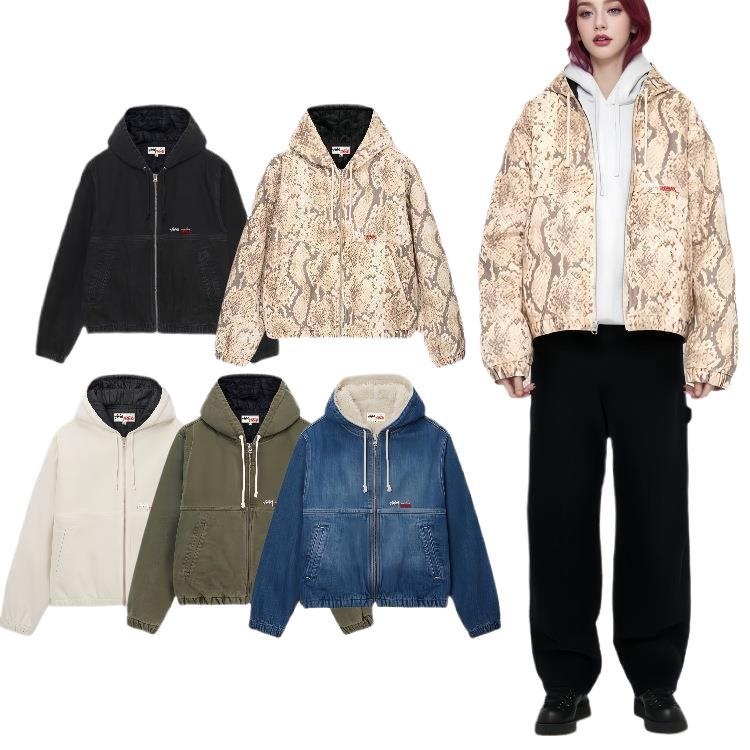 【ステューシー】WORK JACKET INSULATED CANVASインサレーテッドキャンバスワークジャケット