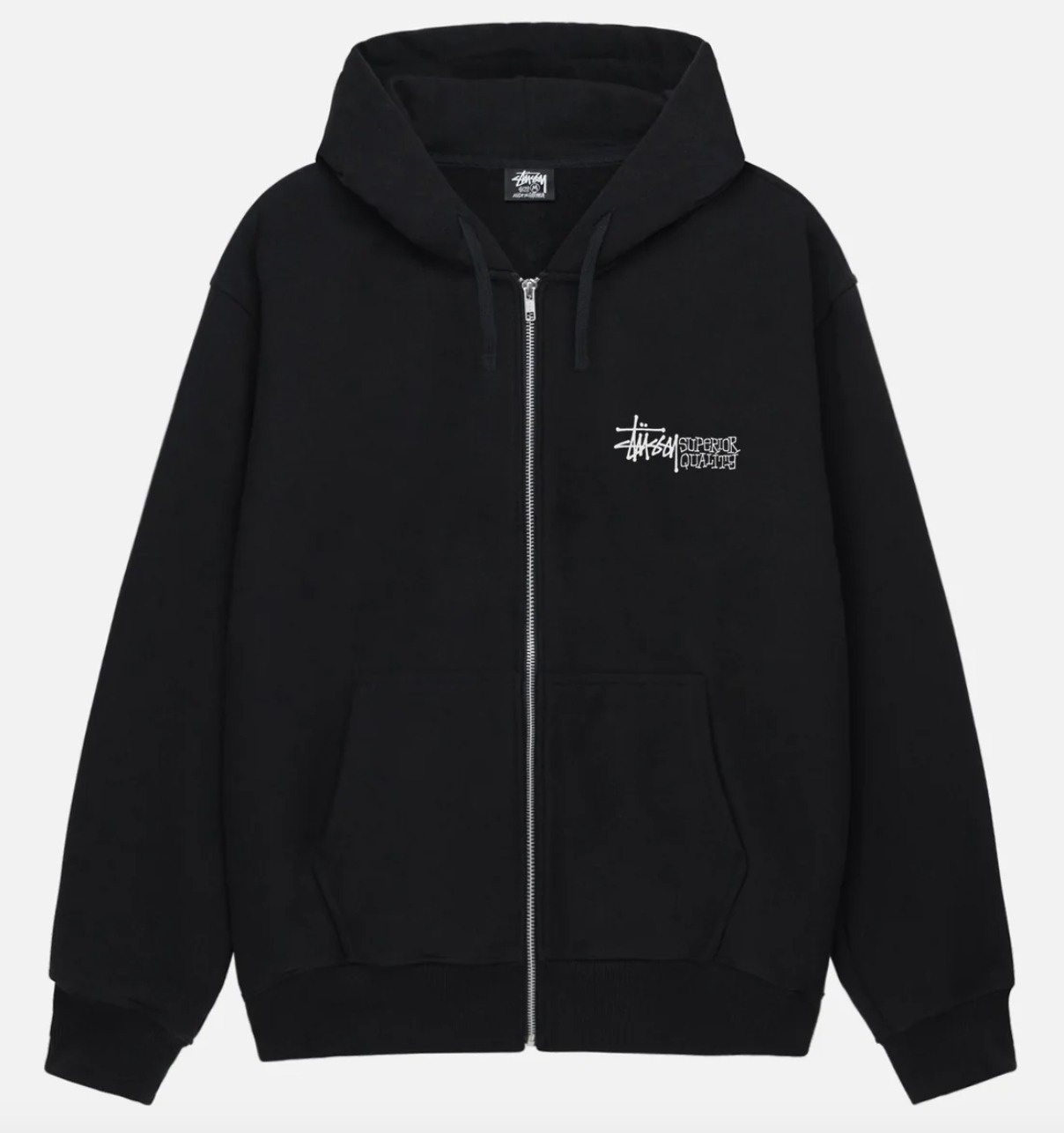 ステューシー SUPERIOR QUALITY ZIP HOODIE パーカー