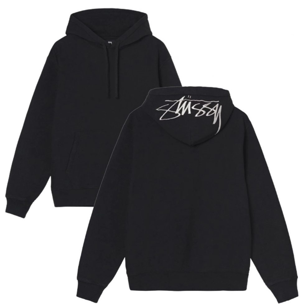 ステューシー BACK APPLIQUE HOODIE