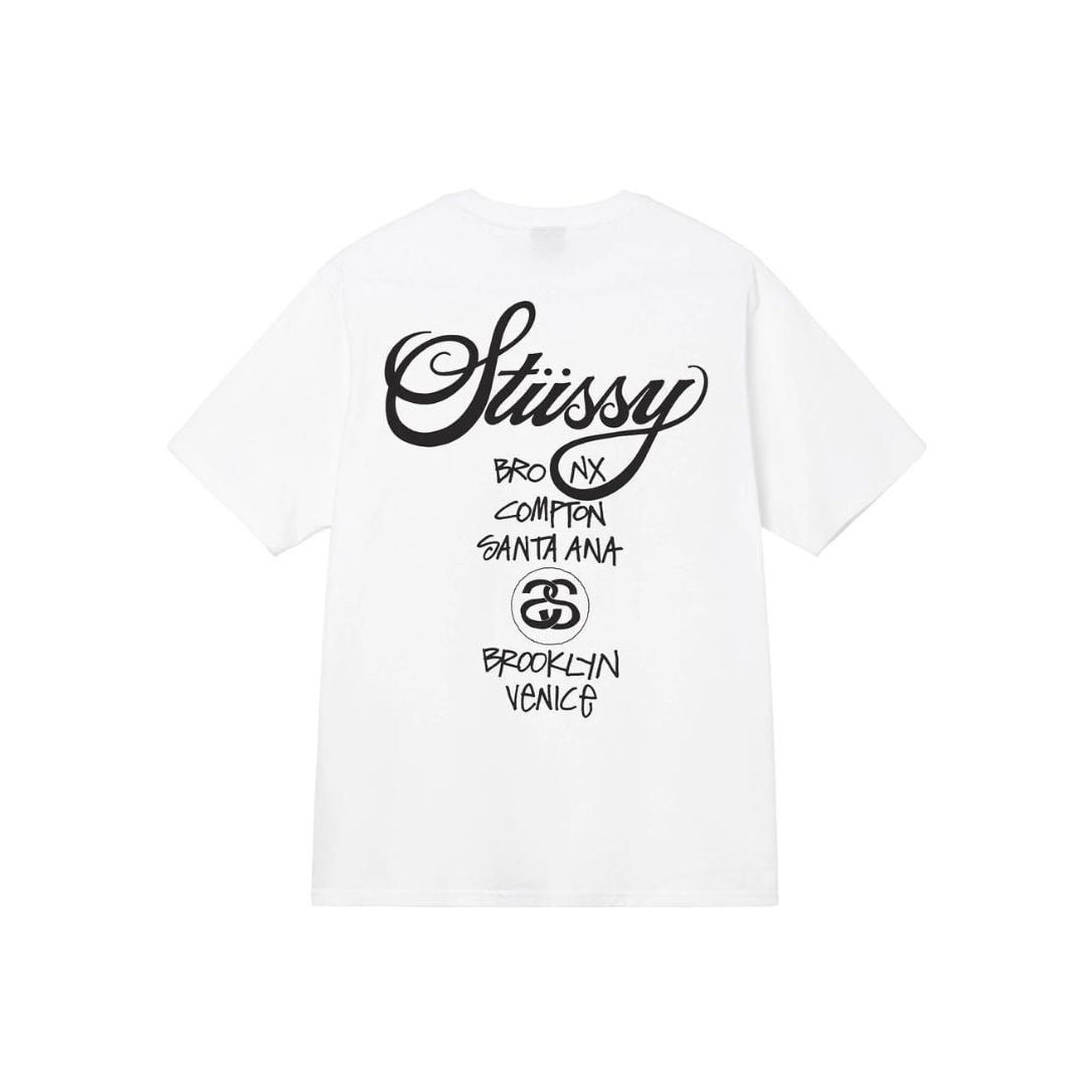 ステューシー グラフィックプリント WORLD TOUR TEE Tシャツ 半袖 トップス ユニセックス