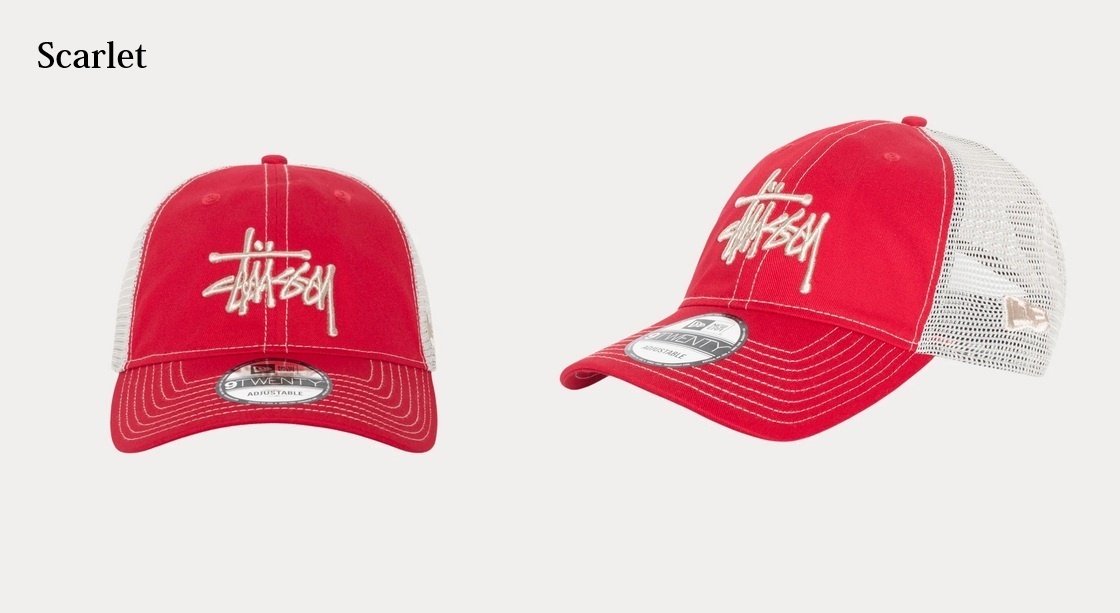 【ステューシー】NEW ERA 9TWENTY BASIC TRUCKER