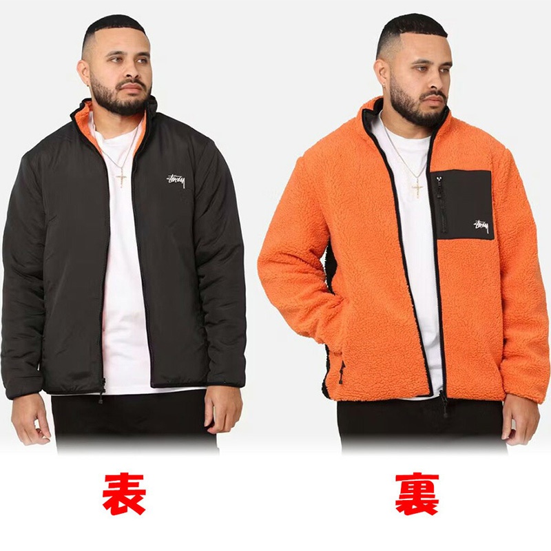 ステューシー ジャケット リバーシブル ボア 8Ball Reversible Jacket