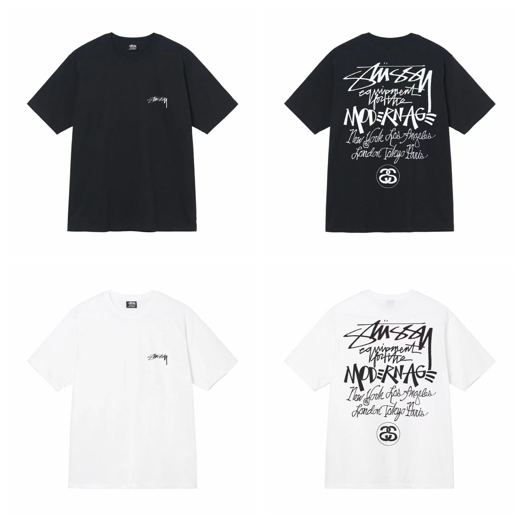 ステューシー 新作Modern Age T-Shir 半袖Tシャツ トップス