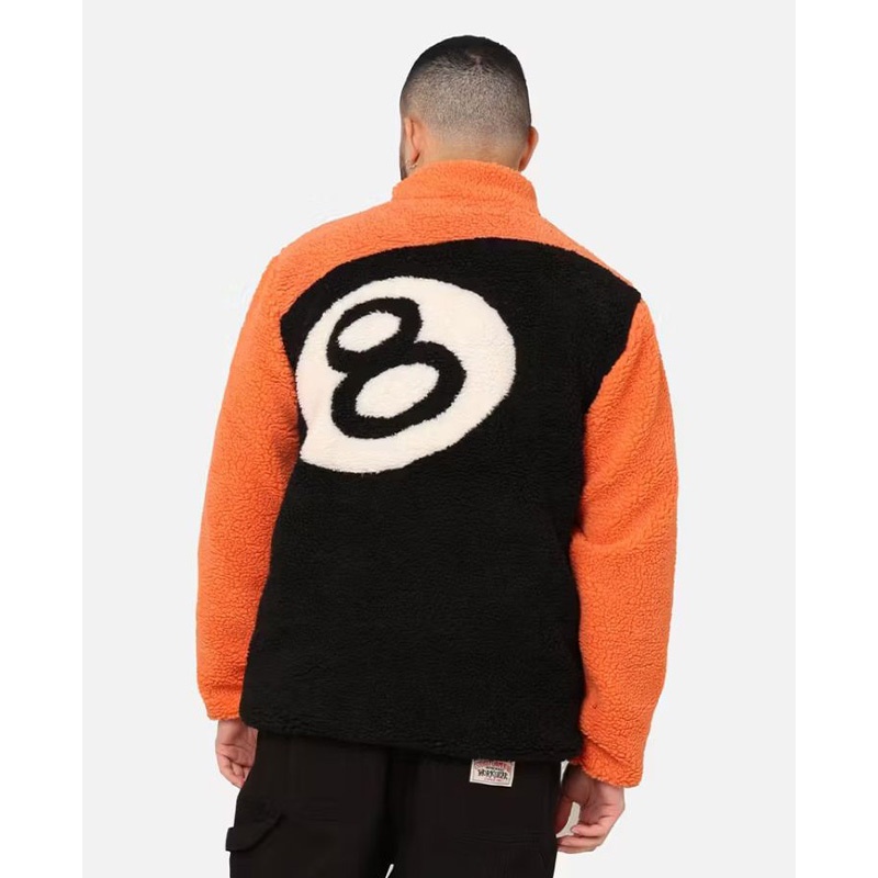 ステューシー ジャケット リバーシブル ボア 8Ball Reversible Jacket