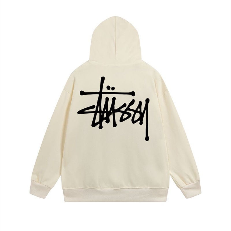 [ステューシー] BASIC ZIP HOOD ジップアップ スウエットパーカー ベーシックロゴ 952054734 [並行輸入]