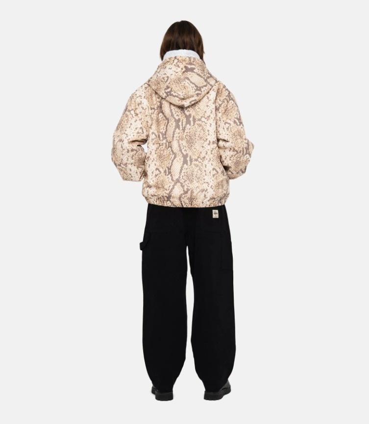 【ステューシー】WORK JACKET INSULATED CANVASインサレーテッドキャンバスワークジャケット