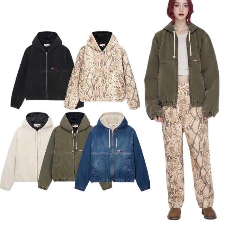 【ステューシー】WORK JACKET INSULATED CANVASインサレーテッドキャンバスワークジャケット