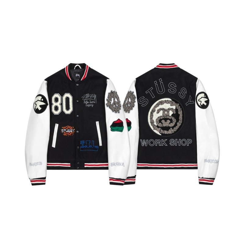 ステューシーx Our Legacy x Denim Tears】 TTL Varsity Jacket