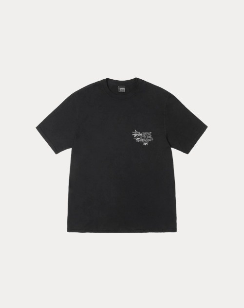 【ステューシー】RESPECT THE POOL TEE PIGMENT DYED