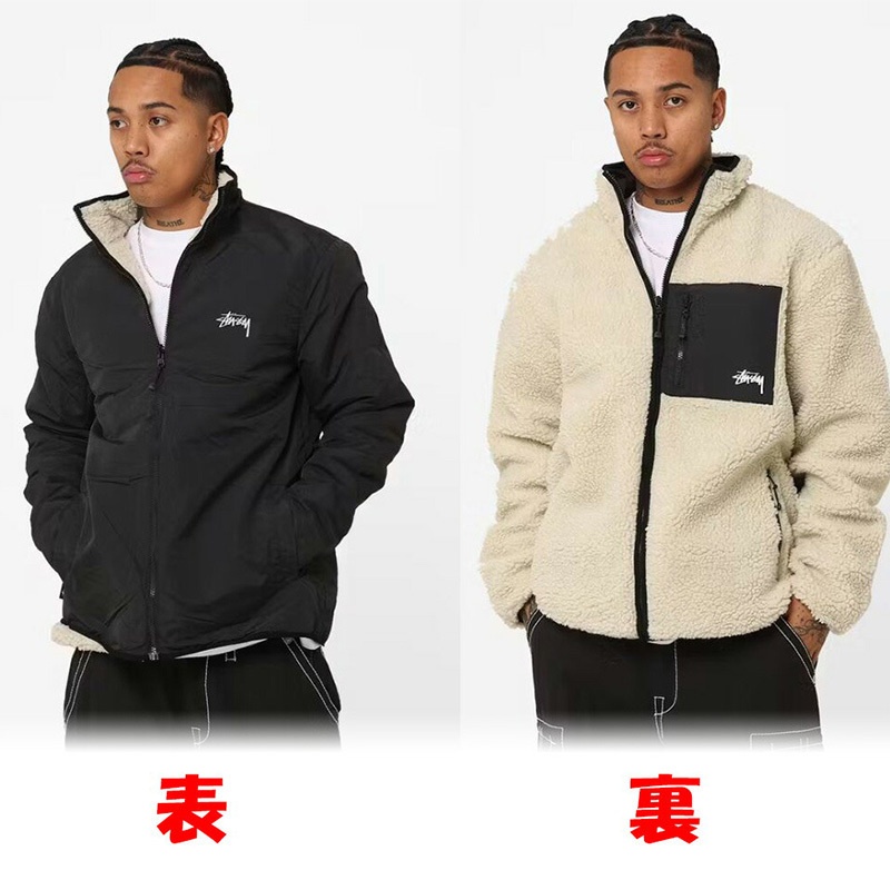 ステューシー ジャケット リバーシブル ボア 8Ball Reversible Jacket