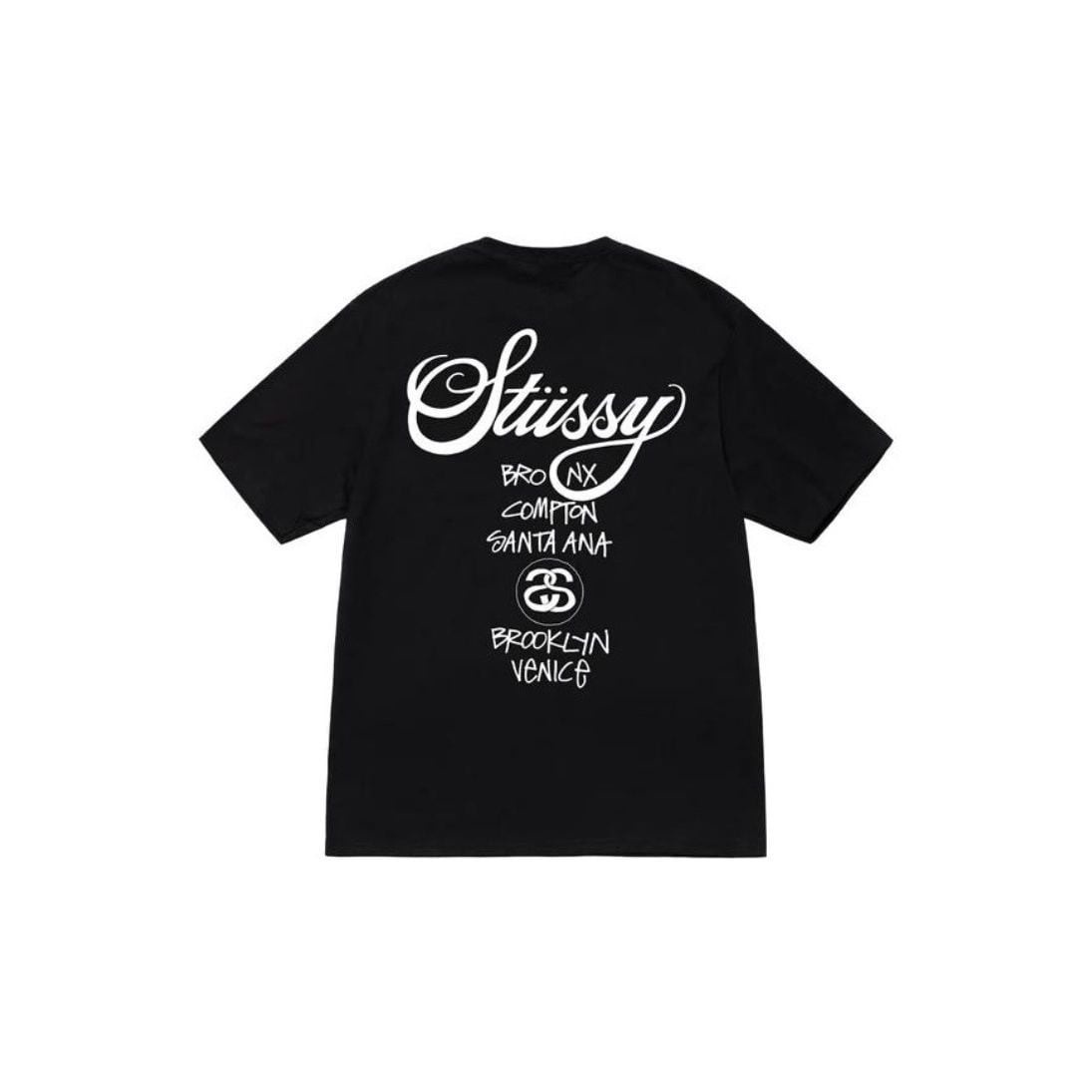 ステューシー グラフィックプリント WORLD TOUR TEE Tシャツ 半袖 トップス ユニセックス