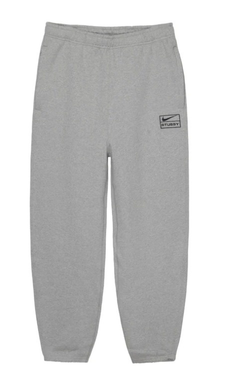 【ステューシー】 ステューシーx FLEECE PAN.T dark grey heather