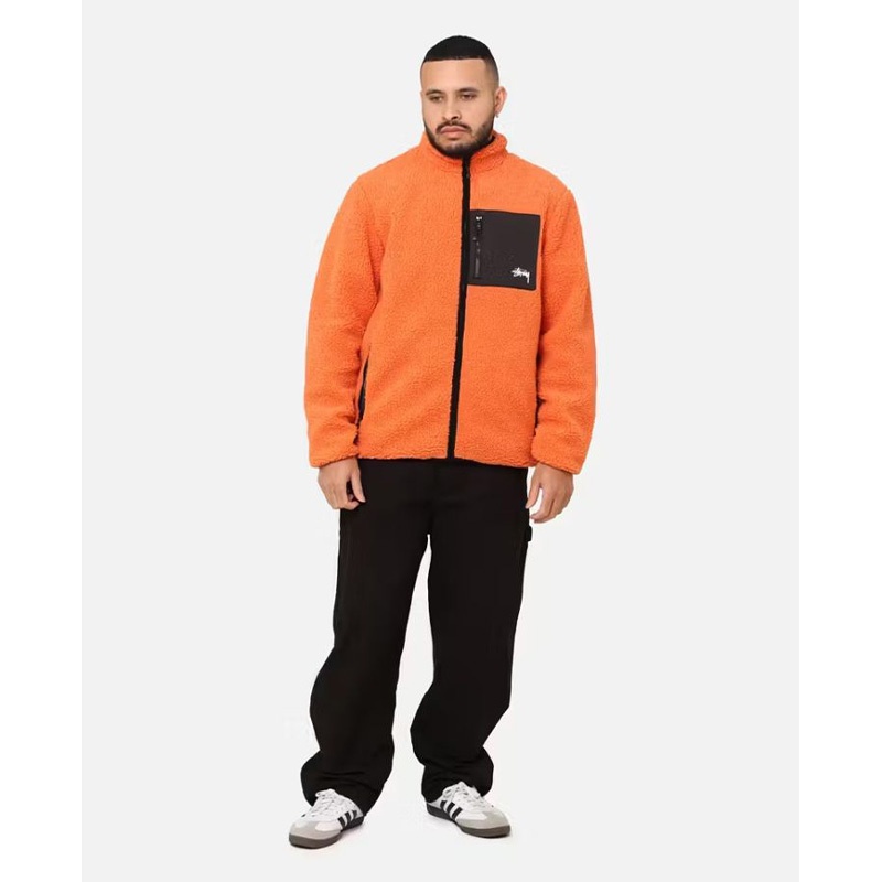 ステューシー ジャケット リバーシブル ボア 8Ball Reversible Jacket