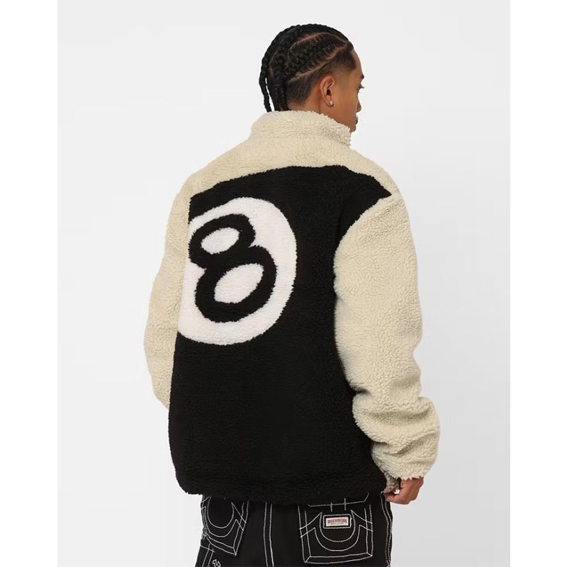 ステューシー ジャケット リバーシブル ボア 8Ball Reversible Jacket