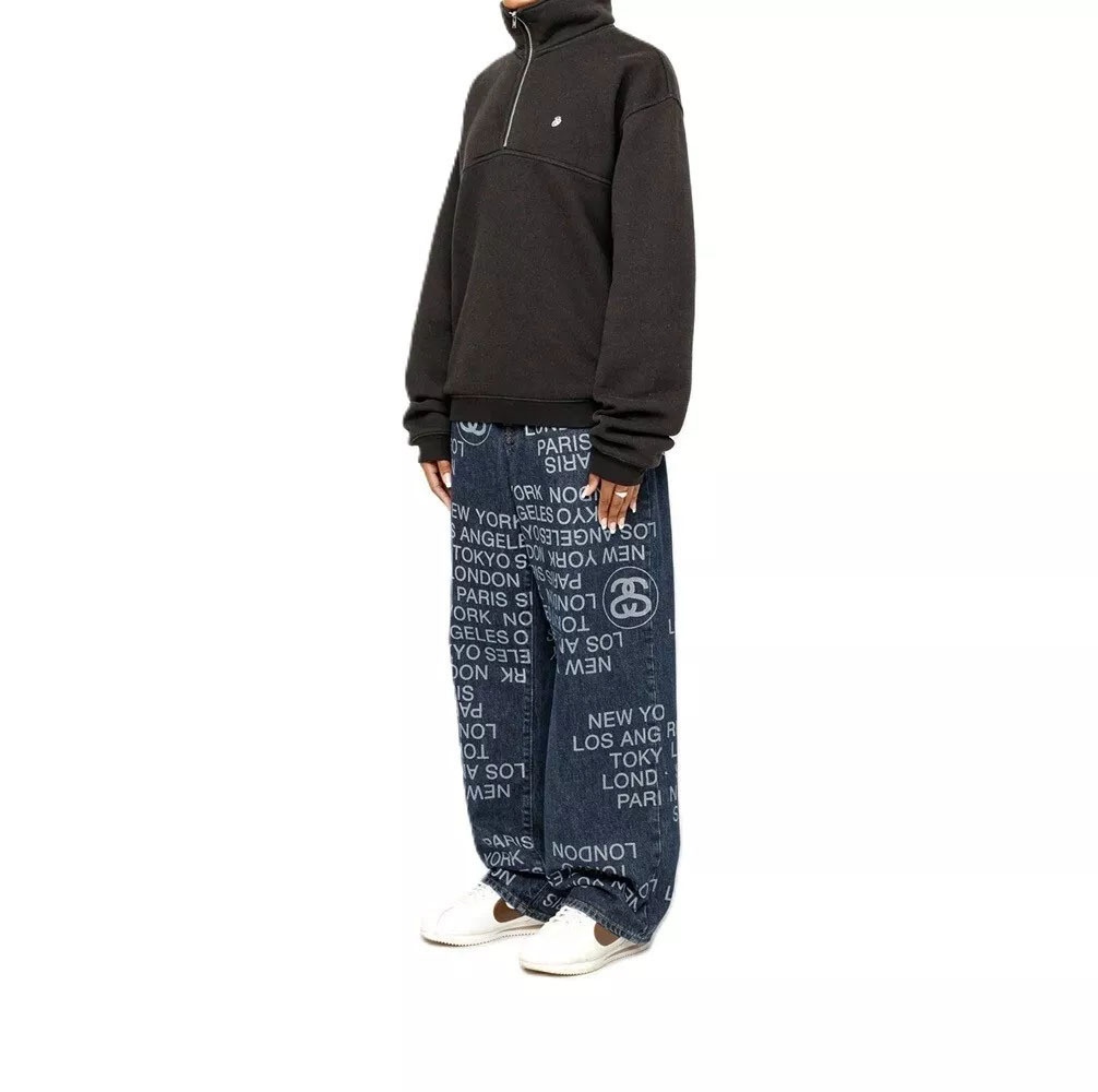 【ステューシー】 Big OL’ Jean City Link Denim パンツ ビッグ オーエル シティ リンク ウォッシュド加工 デニムパンツ ジーンズ