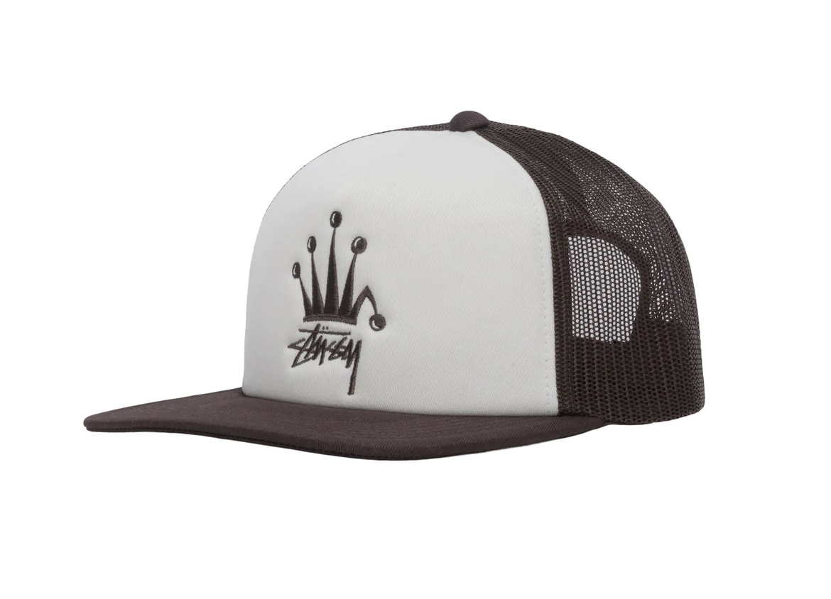 ステューシー CROWN STOCK TRUCKER CAP