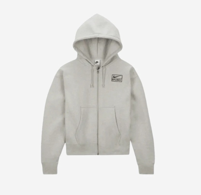 ステューシー x ステューシー Full Zip Fleece Hoodie