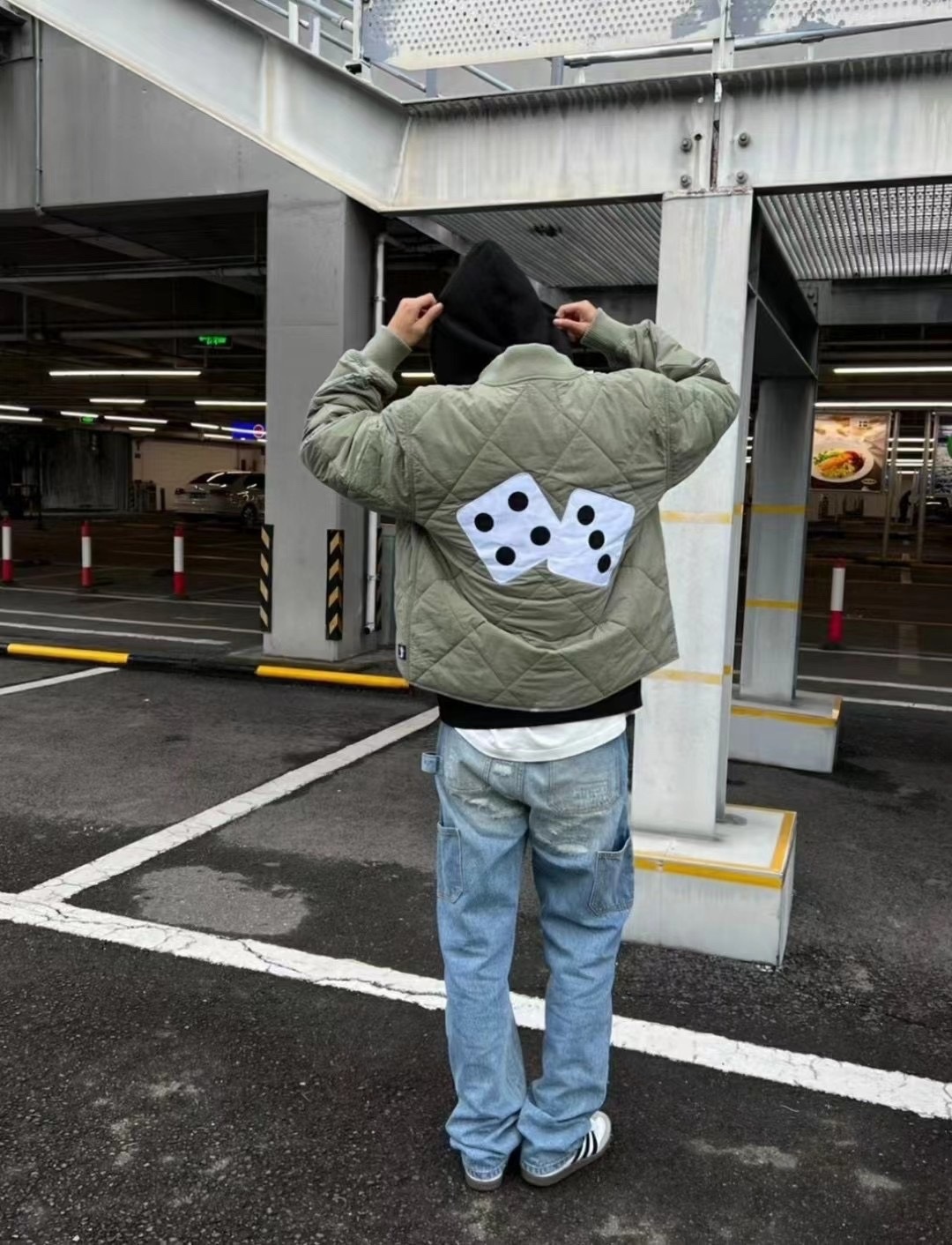 ステューシーDICE QUILTED LINER ジャケット