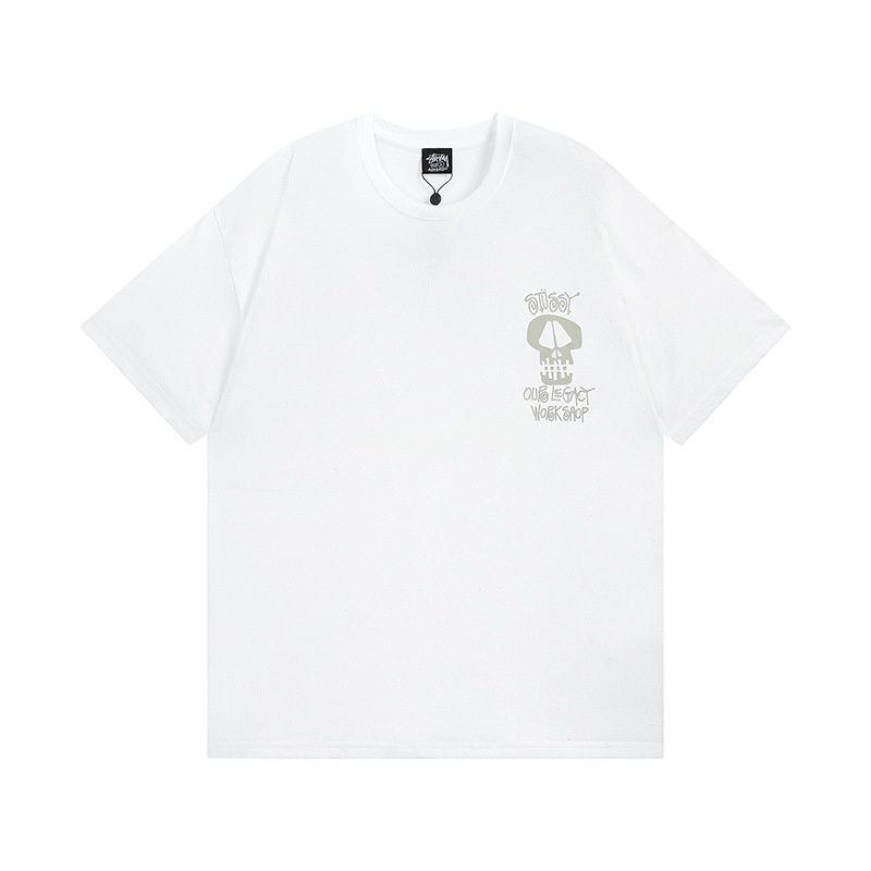 【ステューシー】X OUR LEGACY WORK SHOP SURF SKULL PIGMENT DYED TEE