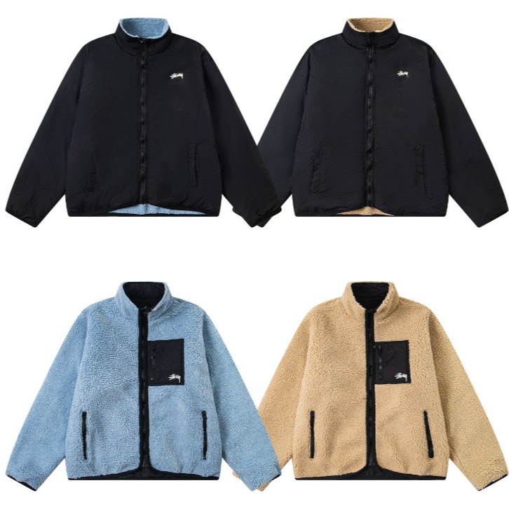 ステューシーSHERPA REVERSIBLE JACKE リバーシブルジャケット