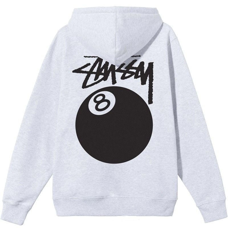 [ステューシー] スウエットパーカー 8ボール グラフィックプリント 8 BALL HOODIE 2COLORS [並行輸入]