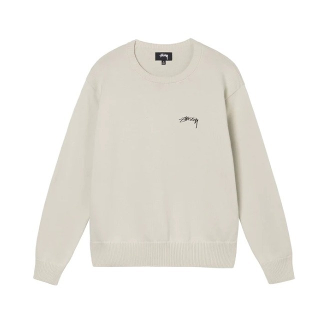 【ステューシー】CARE LABEL SWEATER