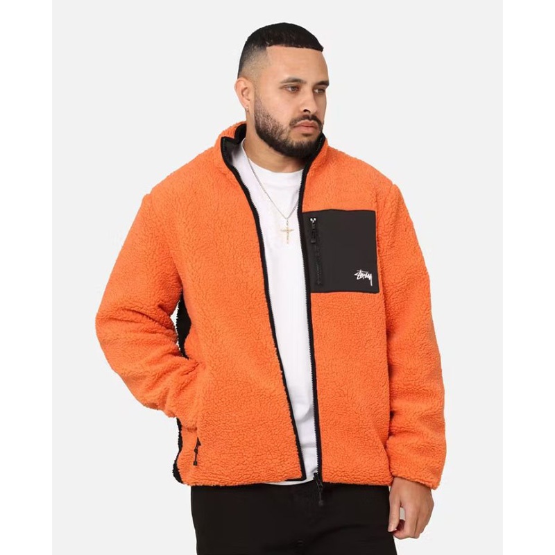 ステューシー ジャケット リバーシブル ボア 8Ball Reversible Jacket