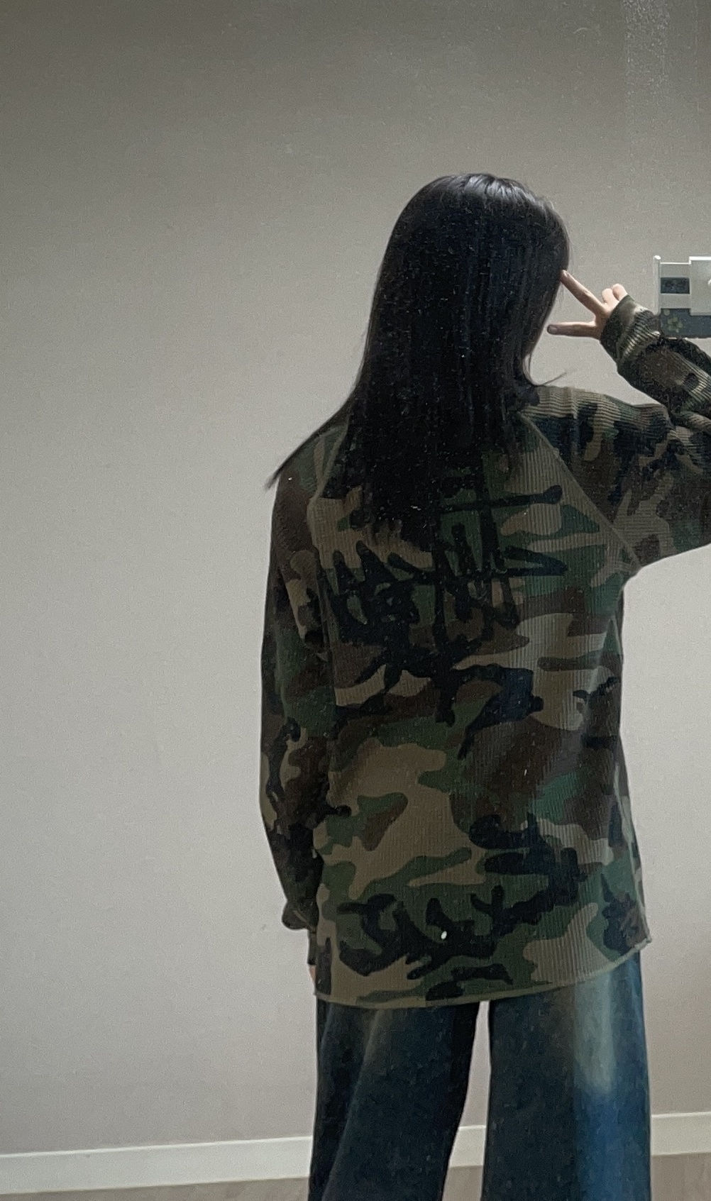 【ステューシー】Basic Thermal Woodland Camo