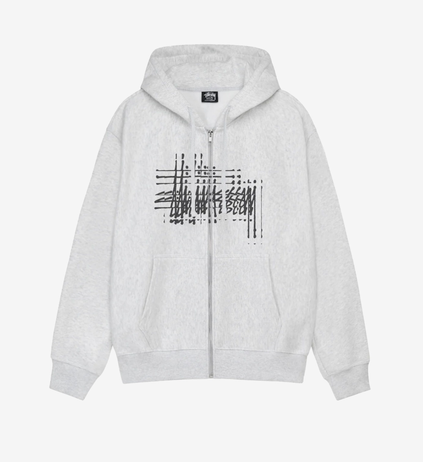 【ステューシー FA24 Refracted Zip Hoodie