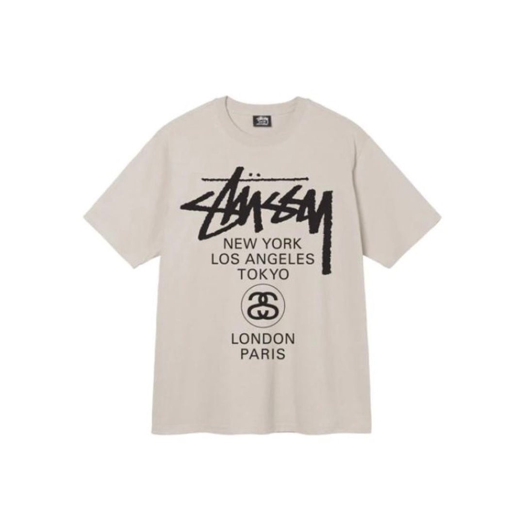 ステューシー グラフィックプリント WORLD TOUR TEE Tシャツ 半袖 トップス ユニセックス