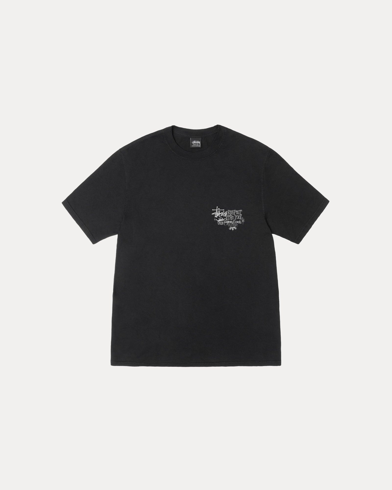 【ステューシー】25ss RESPECT THE POOL TEE PIGMENT DYED