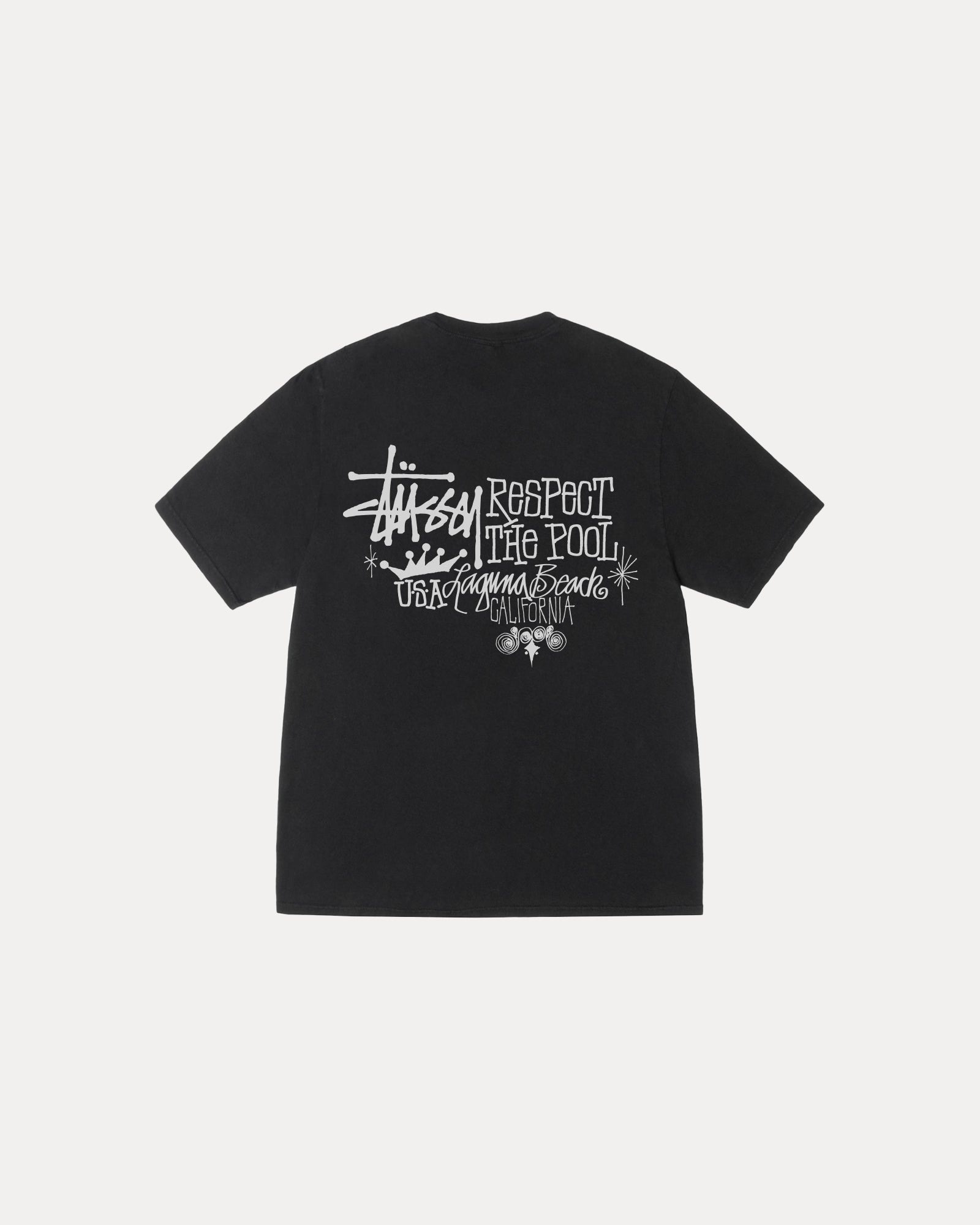 【ステューシー】25ss RESPECT THE POOL TEE PIGMENT DYED
