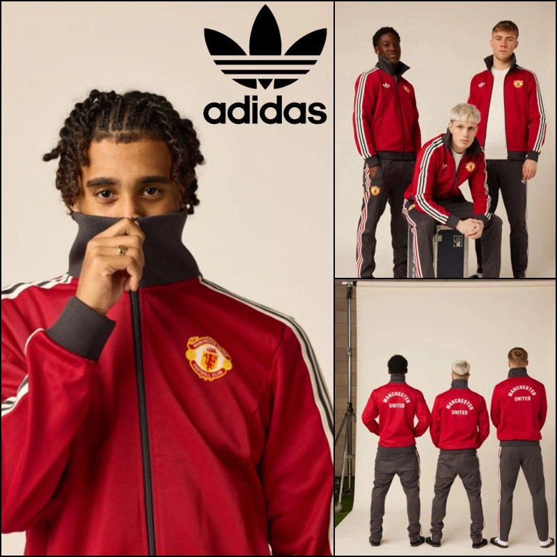 アディダスOriginals Manchester United FW24 Track Top