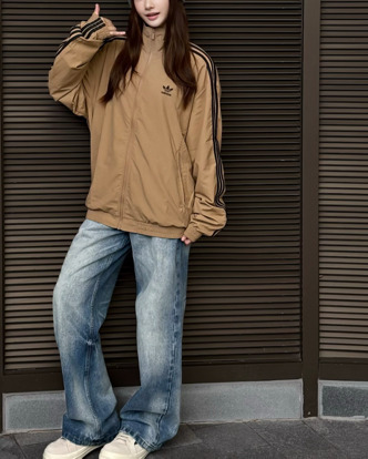 アディダスOriginals Firebird Trek Top Jacket brown
