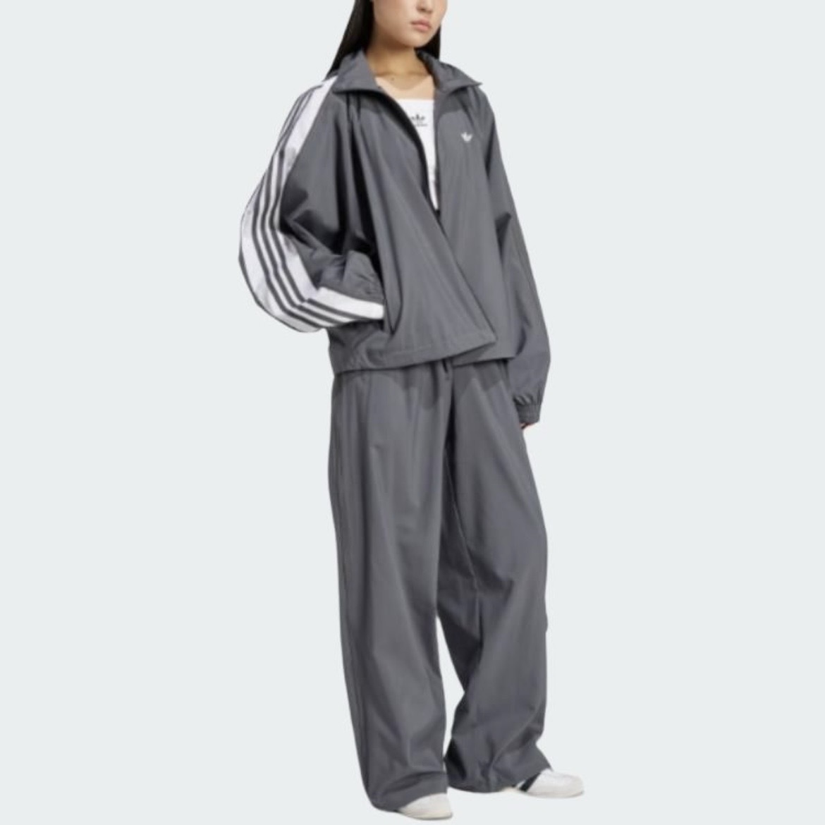 アディダスADILENIUM 3 トラックトップ Grey