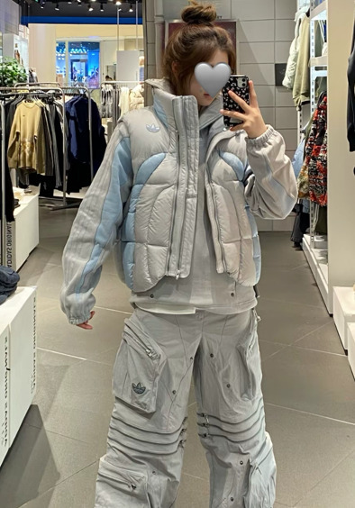 アディダスOriginals × GALI Down Vest リミテッド