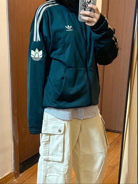 アディダスOriginal RETRO Jacket  Dark Green