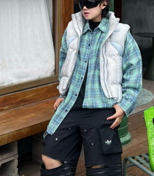 アディダスOriginals × GALI Down Vest リミテッド
